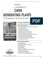 Diesel Power Generating Plants