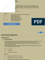 Analisis Sedimentasi