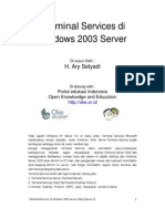Windows Server 2003 TLS