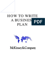 McKINSEY GUIDE to Business Plan