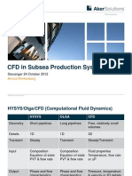 9 CFD in Subsea Prod