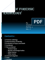 Scope of Forensic Radiology