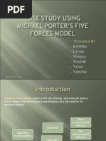 Michaeel Porter Five Forces Case Study
