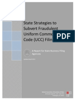 Final State Strategies to Subvert Fraudulent Uniform Commercial Code (UCC) Filings (A Report for State Business Filing Agencies)