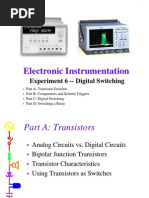 Electronic Instrumentation: Experiment 6 - Digital Switching