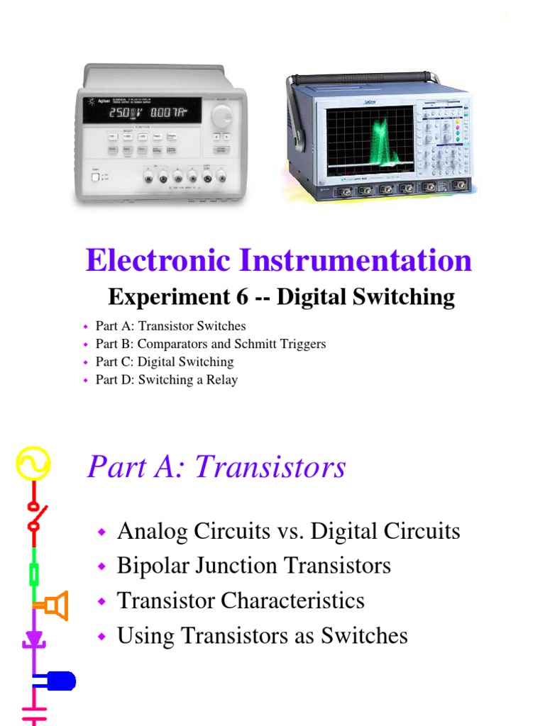 Digital Switching with Transistors and Op-Amps | PDF | Bipolar Junction ...