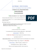 Cinétique Chimique PDF