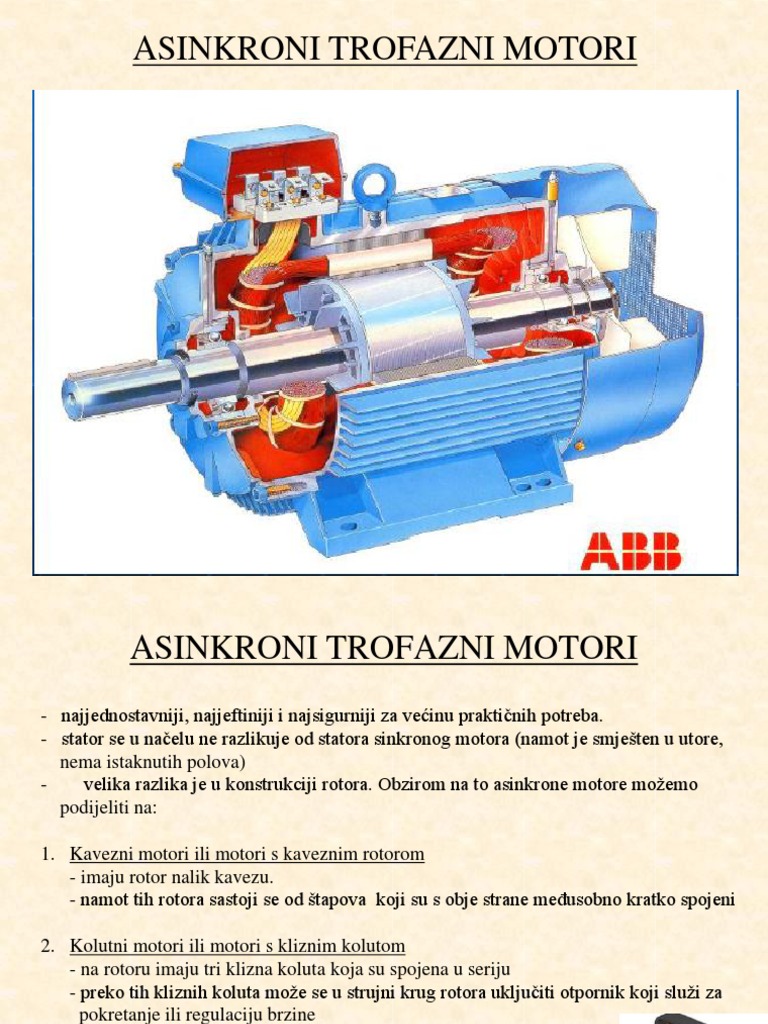Asinhroni Motori PDF | PDF