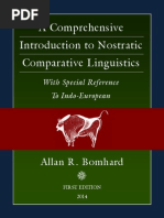 A Comprehensive Introduction To Nostratic Comparative Linguistics
