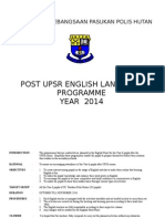 Program Pasca Upsr 2014