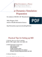 Molecular Dynamics Simulation Preparation
