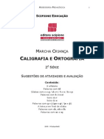 Caligrafia e ortografia