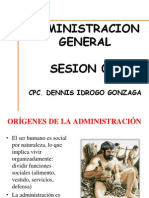 Sesion 02 - La Administracion