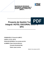 Hotel Escorial Golf & Spa (Proyecto Master MRCT) PDF