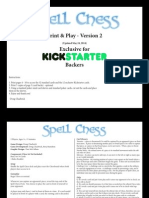 Spell Chess Print & Play - Kickstarter Edition