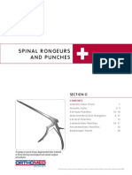 Spinal Rongeurs and Punches: Section O