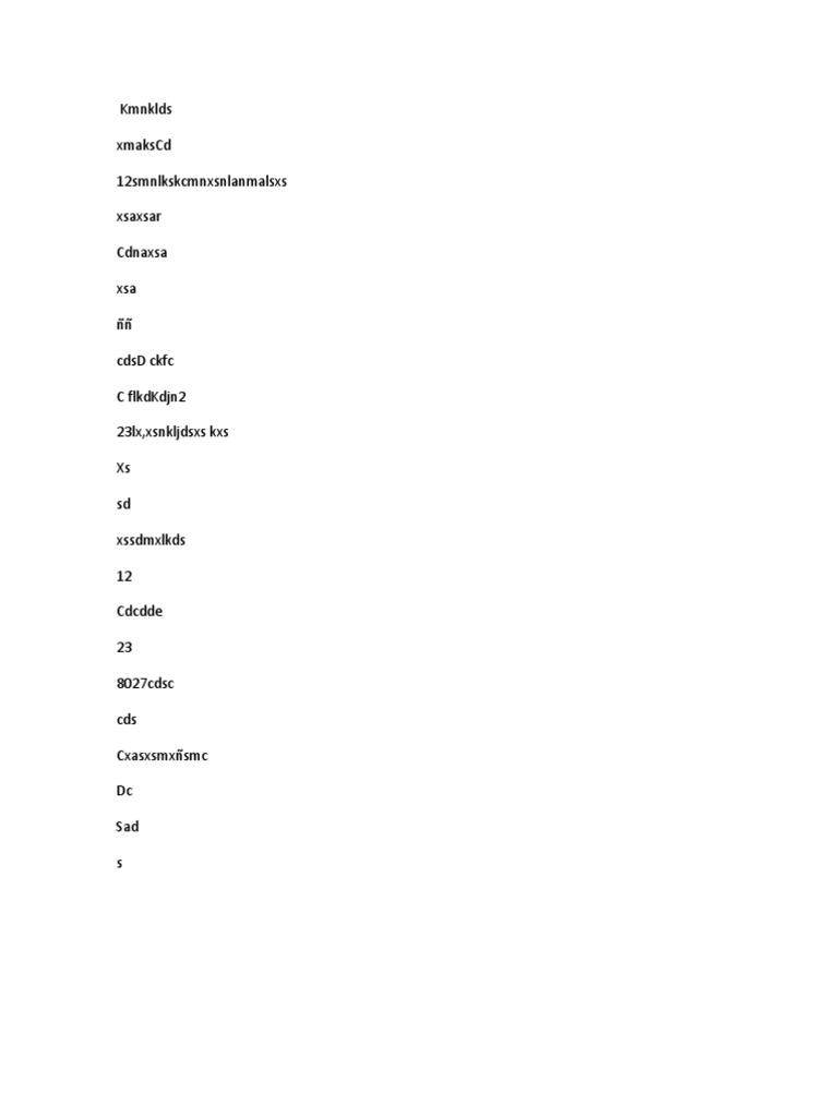 Unreadable Text Document Analysis | PDF