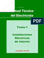 Manual Tecnico Del Electricista Tomo 1 PDF