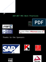 ASPNET MVC Framework - Best Practices - ENG