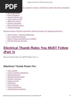 Download Electrical Thumb Rules You MUST Follow Part 1 _ EEPpdf by Rakesh Kumar Verma SN243473861 doc pdf