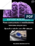 Livro Estudo Acelerado para Concursos e Vestibulares - Ricardo Massucatto PDF