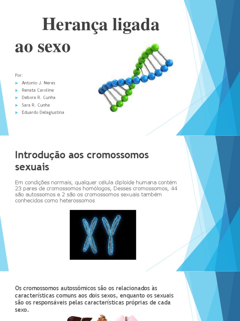 Herança Ligada ao Sexo e Cromossomos | PDF | Sexo | Cromossomo
