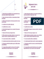 Reglamento para Aulas PDF