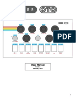 OTO Machines DER OTO User Manual (firmware version 2.3)