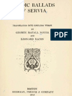 Heroic Ballads of Serbia (1913.) - George Rapall Noyes, Leonard Bacon