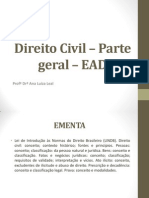 1) Direito Civil – Parte geral – EAD 1.pptx