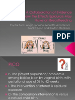 epidural use and breastfeeding 2400