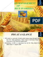 Supply Chain Management OF Rs. 2/Kg Rice in Orissa