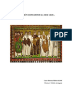 Fuentes Historia Medieval-2014 PDF