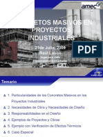 Hormigon Masivo en Proyectos Industriales (09-06-21 Seminario ICH) PDF