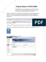 NCR Line Display Setup in OPOS