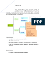 Clasificacion de La Ciencia Completa en Word