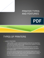 Printer Types and Features