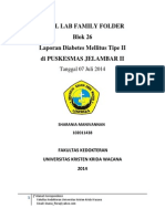 Family Folder Diabetes Mellitus Sharania