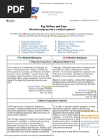 Download Top 10 Pros and Cons - Medical Marijuana - ProCon by The News-Press SN243509565 doc pdf