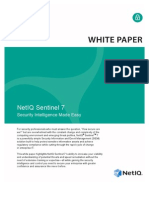 Netiq Sentinel 7 White Paper