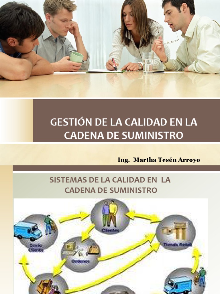 Calidad en la Cadena de Suministro | PDF | Organización internacional ...