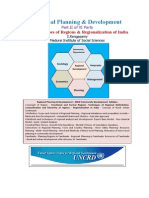 Regional Planning Part II Types of Regions Regionalization of India