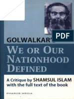 We or Our Nationhood Defined - Golwalkar's