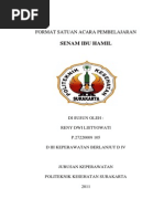 Format Satuan Acara Pembelajaran Senam Ibu Hamil