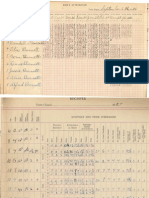 South Bend School 1926-8 Grade Book Part 2