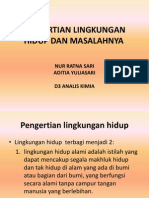 Lingkungan Hidup Dan Masalahnya