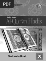 Download AL-QURAN HADITS X untuk SISWApdf by ahmadyusuf89 SN243534604 doc pdf