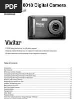 ViviCam 8018 Camera Manual