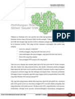 Perhitungan Total Sistem Seluler GSM