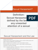 8th Grade Sexual Harassment Presentation
